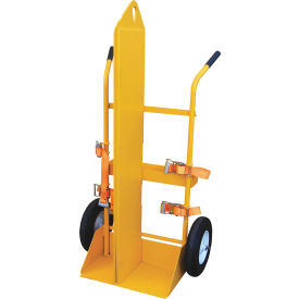 Vestil Fire Protection Welding Cylinder Cart  Foam-Filled Wheels 22-13/16 x 34-1/4