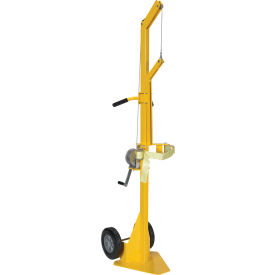 Vestil Portable Cylinder Lifter R with Hard Rubber Wheels