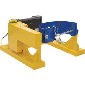 DC Powered Fork Mounted Drum Carrier & Rotator DCR-205-8-DC 800 Lb. Cap. 