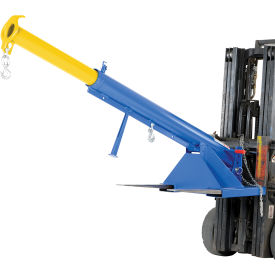 Adjustable Pivoting Forklift Jib Boom Crane LM-OBT-3-24 3000 Lb. 24" Centers