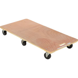 Vestil Six-Wheel Wood Deck Movers Dolly HDOS-2448-6SW 48x24