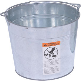 Galvanized Steel Bucket BKT-GAL-325 3-1/4 Gallon Capacity
