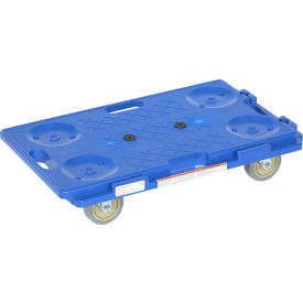 Interlocking Plastic Dolly PCS-1626 26"L x 16"W 250 Lb. Capacity view 2