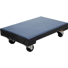 Vestil Hardwood Dolly FDOL-1624-9 with Vinyl Covered Deck 24x16 900 Lb. Cap.