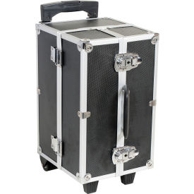 CASE-F Aluminum Storage Case 16"L x 10"W x 11"H Black/Silver