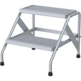 Aluminum Step Stand - 2 Step - SSA-2-KD