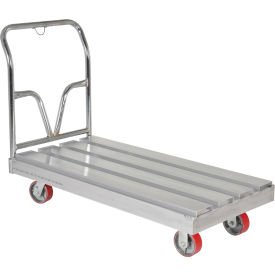 Aluminum Channel Platform Truck - 36"W x 72"L view 2