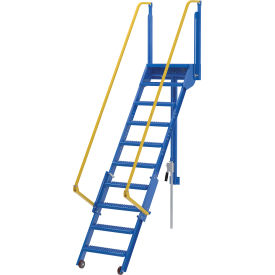 Folding Mezzanine Ladder 96"H