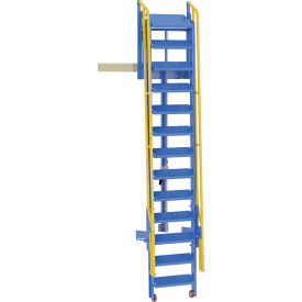 Folding Mezzanine Ladder 120"H