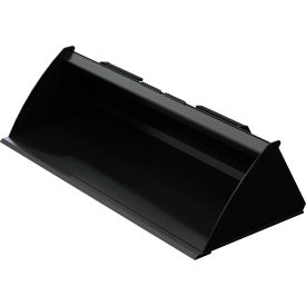 Skid Steer Mount Bucket EA-SKSB-66-LP - Low Profile 66"W