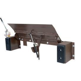 Edge-of Dock Leveler PP-2072 72"W Usable 20000 Lb. Capacity - Hand Pump Hydraulic