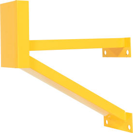 Vestil Dock Shelter Guard Post Steel 24"H Yellow