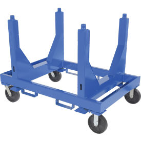 Vestil Steel Heavy Duty Cart W/ V-Bottom 71"L x 39-3/16"W 5000 lb. Capacity