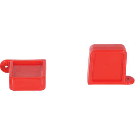 Magnetic Fork Tip Protector 7-1/4"L x 8-13/16"W Red
