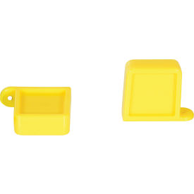 Magnetic Fork Tip Protector 7-1/4"L x 8-13/16"W Yellow