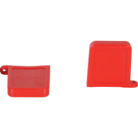 Magnetic Fork Tip Protector 7-3/16"L x 7-3/4"W Red