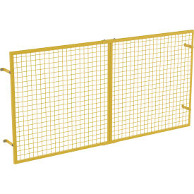 Vestil Steel Pallet Rack Back Guard 7-3/8" x 98-13/16" x 48-1/2" Yellow