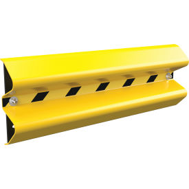 Vestil Wall Mount Guard Rail 3' L Powder Coated Yellow Steel