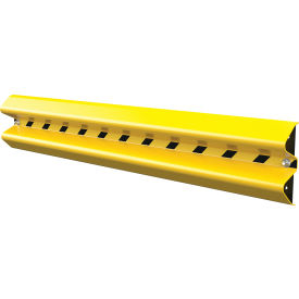 Vestil Wall Mount Guard Rail 6' L Powder Coated Yellow Steel