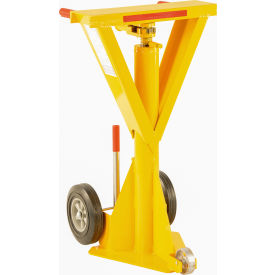 Vestil™ Ratchet Beam Trailer Stabilizing Jack Hard Rubber Wheels 40000 lb. Lifting Capacity