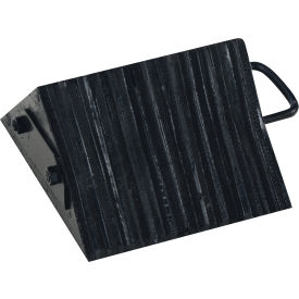 Vestil™ Wheel Chock Rubber 11"L x 12"W x 5-1/2"H
