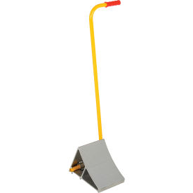 Vestil™ Wheel Chock with Handle Aluminum 11-7/8"L x 17-1/16"W x 37-9/16"H