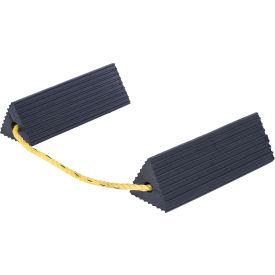 Vestil™ Wheel Chock Rubber 6"L x 18"W x 5-1/2"H