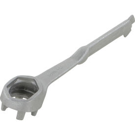 Vestil™ Drum Bung Nut Wrench Non-Sparking Cast Aluminum Silver