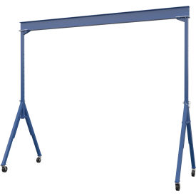 Vestil Steel Adjustable Height Gantry Crane 20W x 14-1/16H Phenolic Casters 6000 lb. Capacity 