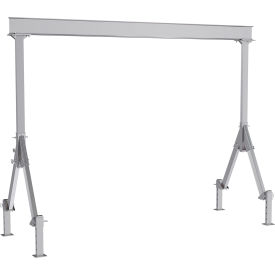 Vestil Fixed Height Aluminum Gantry Crane w/ Adj. Leveling Option 15W x 10-11/16H 4000 lb. Cap 