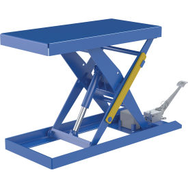 Vestil™ Steel Foot Pump Powered Scissor Cart 40-3/8" x 20-3/8" Platform 1000 lb. Capacity