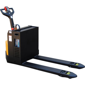 Vestil Steel Electric Pallet Truck with Batteries 4500 lb. Capacity 27"W x 48"L Forks 