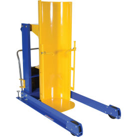 Vestil™ Steel DC Powered Portable Hydraulic Drum Dumper 36" Dump Height 750 lb. Capacity