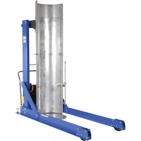Vestil™ Stainless Steel Portable Hydraulic Drum Dumper 72" Dump Height 1500 lb. Capacity