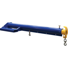 Vestil Steel Economy Telescoping Lift Boom 30" Fork Pocket Center 4000 lb. Capacity 