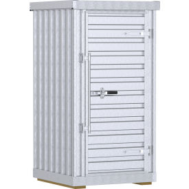 Vestil™ Galvanized Steel Storage Building 30"W x 73-1/4"H Door 1200 lb. Cap. Gray