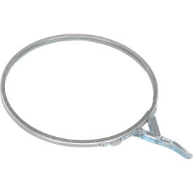 Vestil Steel UN Rated Lever Lock Closing Ring For 5 Gallon Pail Lids Silver 