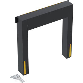 Vestil™ Dock Seal 19" Projection 8'W x 9'H Door Black
