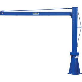 Vestil™ Multi-Station Jib Crane 96" I-Beam 1000 lb. Capacity Blue