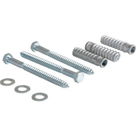 Car Stop Concrete Hardware Kit