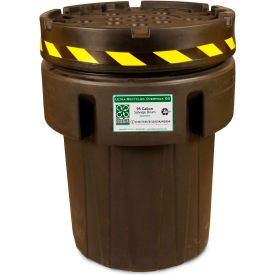 UltraTech Ultra-Recycled 95 Gallon Overpack with Lid 0570