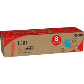 WypAll® L30 Towels POP-UP Box 16.4 x 9.8 White 100/Box 8 Boxes/Carton