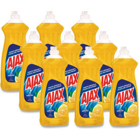 Ajax Dish Detergent Lemon Scent 28 oz. Bottle 9 Bottles/Case