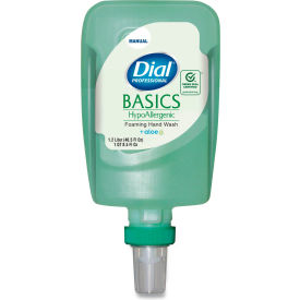Dial® Basics Hypoallergenic Foaming Hand Wash FIT Dispenser Refill 1.2 L Pack of 3