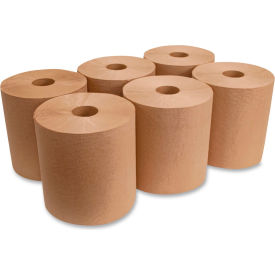 1-Ply Hardwound Towel Brown 800' Roll 6/Case - 1825