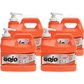 GOJO® NATURAL ORANGE Pumice Hand Cleaner Citrus 0.5 gal Pump Bottle 4/Carton