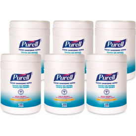 Hand Sanitizing Wipes - 6 Canisters/Case view 2
