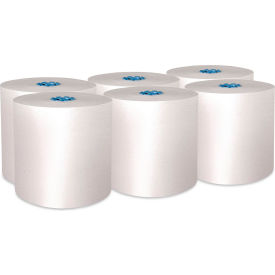 Scott® Pro Hard Roll Paper Towels w/ Absorbency Pockets 1-Ply 7-1/2"Wx900L Blue Core6Rolls 
