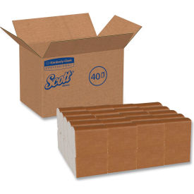 Scott® KCC98710 Tall Fold Dispenser Napkins 7"W x 13 1/2"D White 10000/Carton