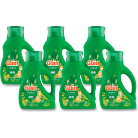 Gain® Liquid Laundry Detergent Gain Original Scent 42 oz Bottle Pack of 6